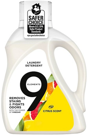 9 Elements 92-oz. liquid laundry detergent