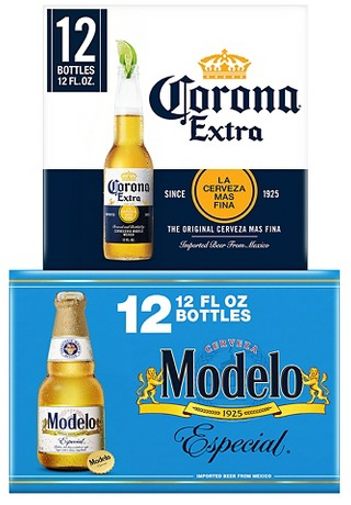 Select Dos Equis, Modelo & more 12-pk. beer