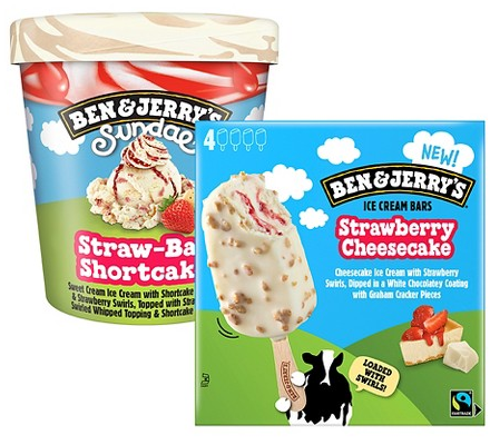 Select Ben & Jerry’s frozen treats
