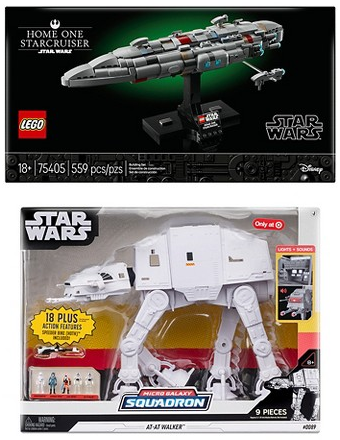 Select LEGO Star Wars & actions toys on Sale