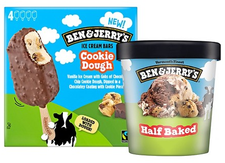 Select Ben & Jerry’s frozen treats