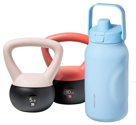 All In Motion™ fitness gear & water bottles