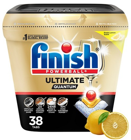 Finish Ultimate 38-ct. dishwasher detergent tablets