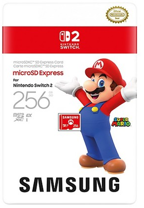 Samsung microSD Express Card for Nintendo Switch 2