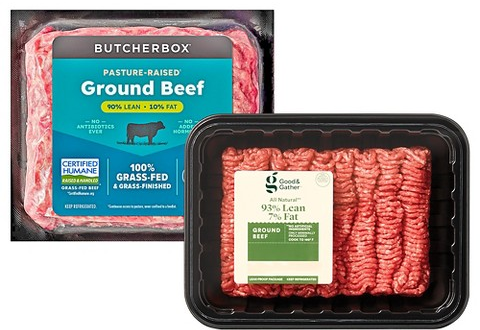 Select Good & Gather™ ground beef & patties