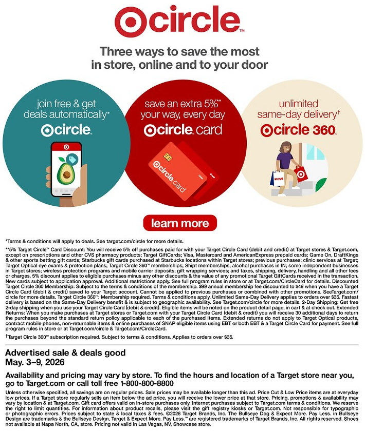 Target Weekly Ad Page 38