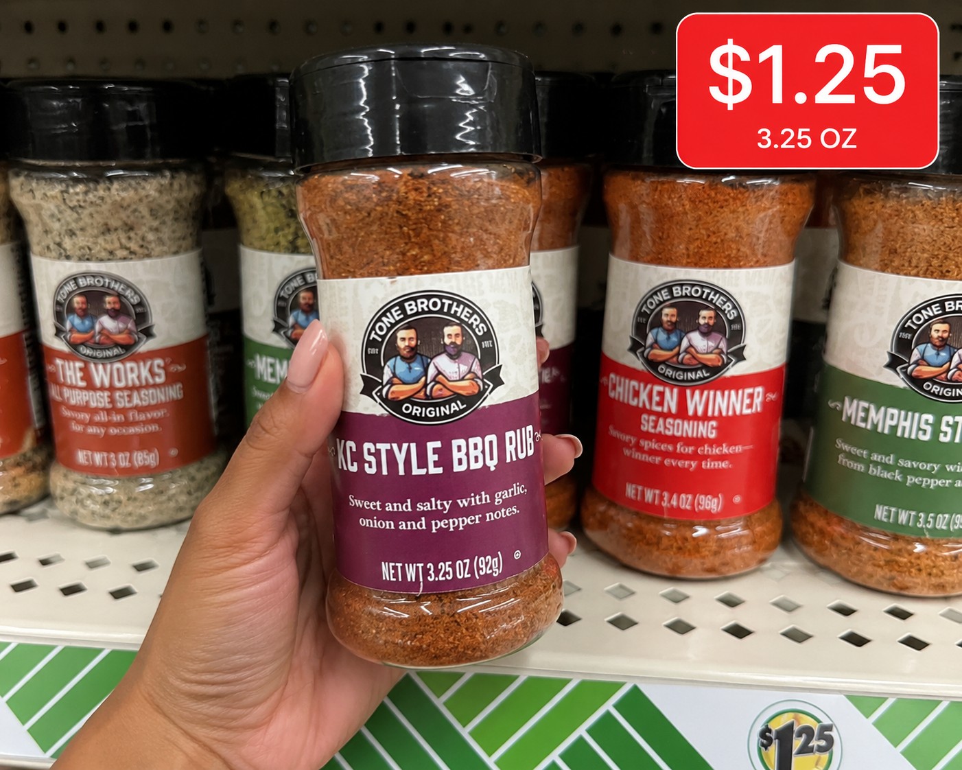Tone Brothers Original KC STYLE BBQ RUB