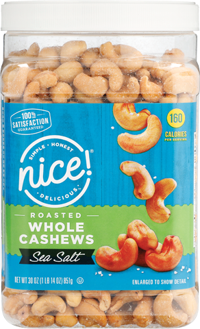 Nice!® Whole Cashews or Mixed Nuts, 30 oz.