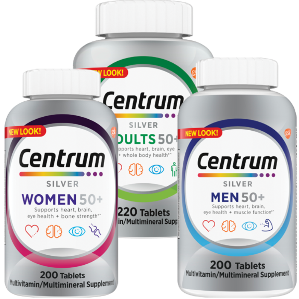 Centrum Vitamins and Supplements