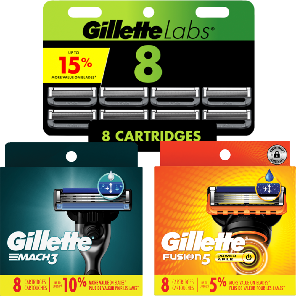 Gillette or Venus Cartridges