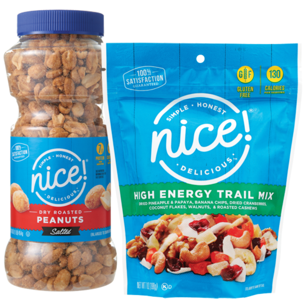 Nice!® Peanuts or Trail Mix