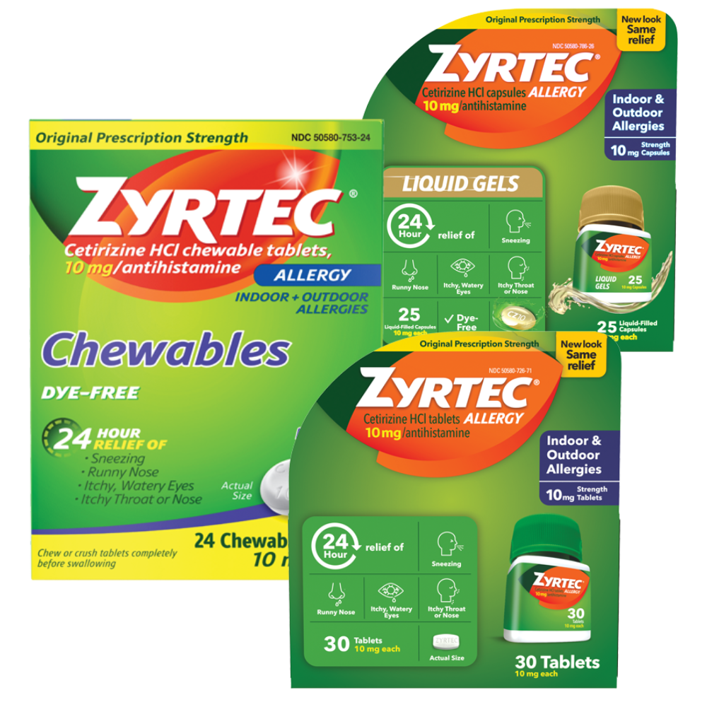 Zyrtec Allergy Relief