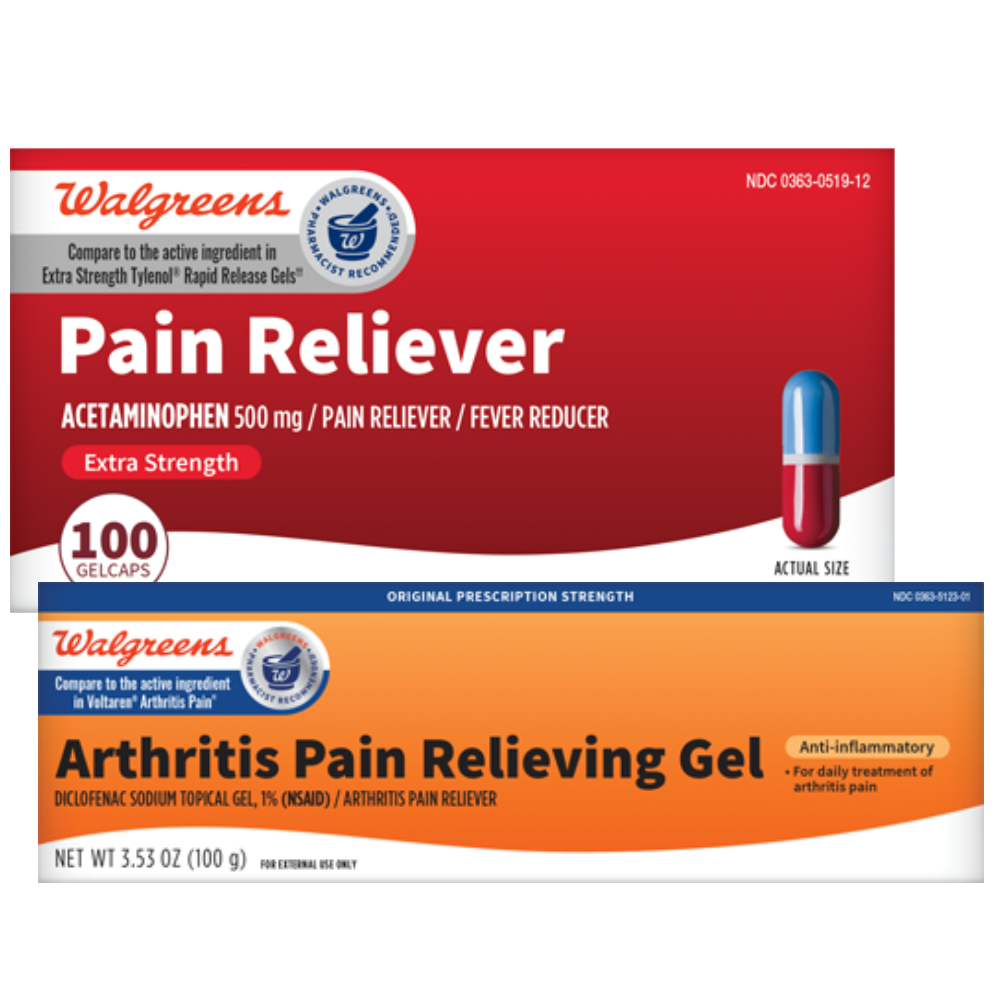 Walgreens Sleep Aids, Pain or Allergy Relief