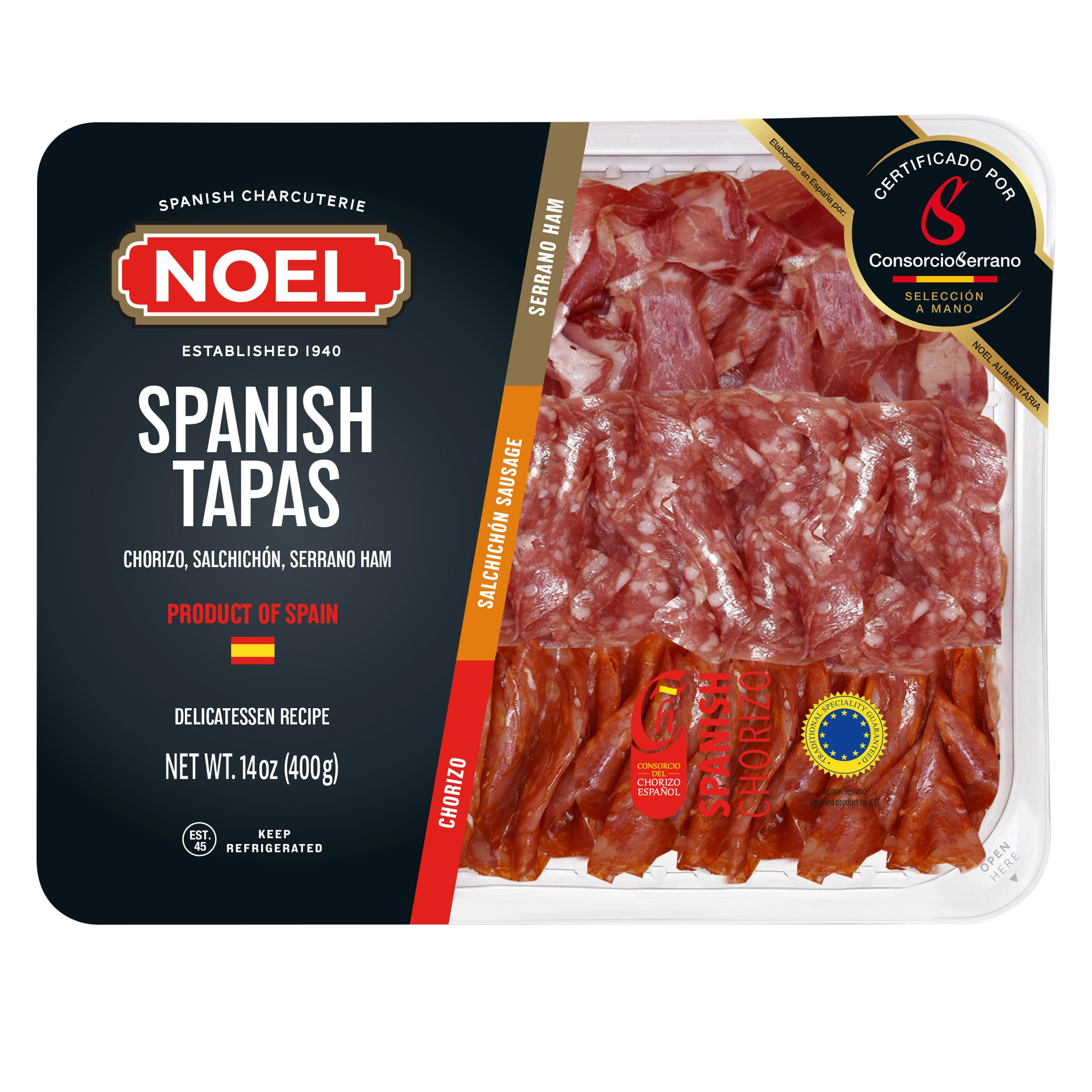 NOEL Tapas De Espana, 14.3 oz, item 1733380