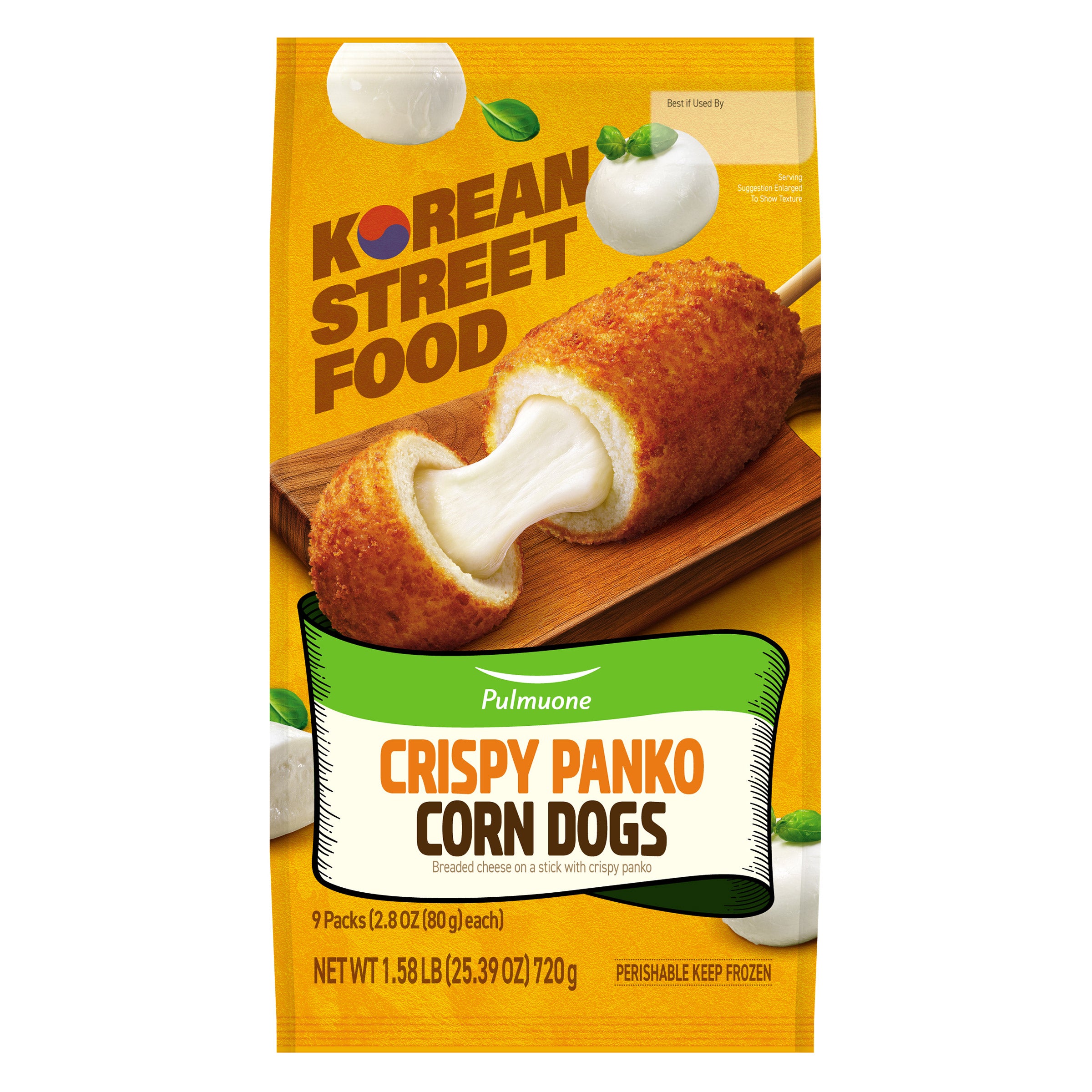 Pulmuone Crispy Panko Korean Corn Dogs