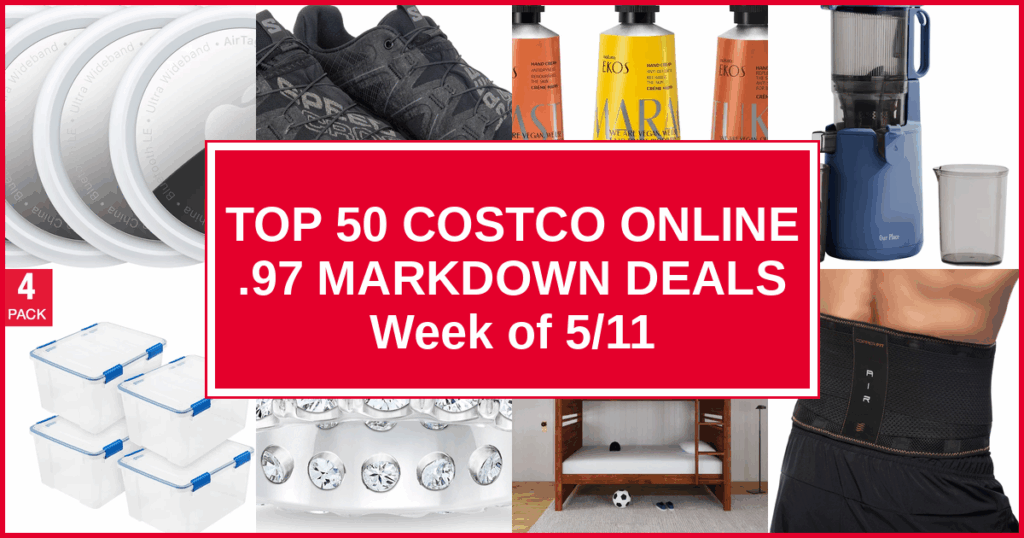 Top 50 Costco Online .97 Markdown Deals — Week of 5/11