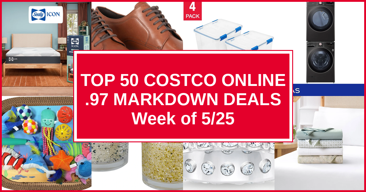 Top 50 Costco Online .97 Markdown Deals — Week of 5/25