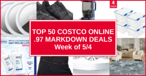 Top 50 Costco Online .97 Markdown Deals — Week of 5/4