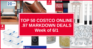 Top 50 Costco Online .97 Markdown Deals — Week of 6/1