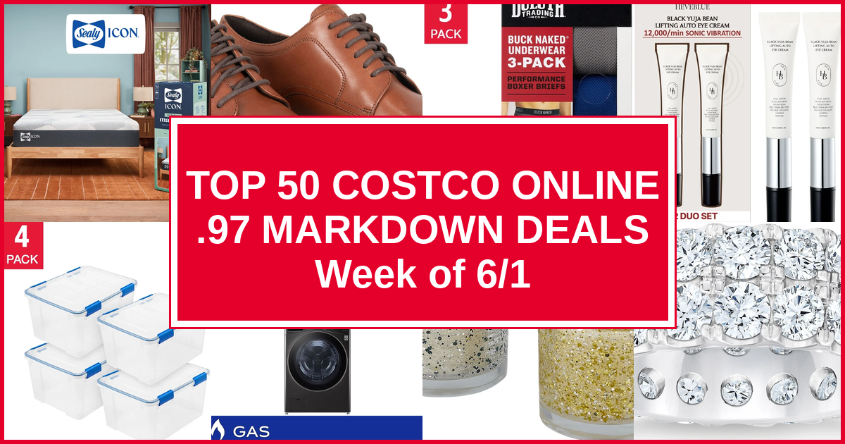 Top 50 Costco Online .97 Markdown Deals — Week of 6/1