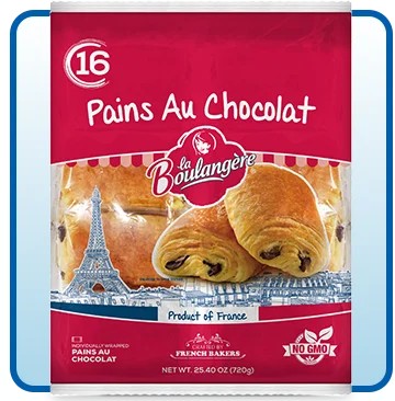 La Boulangère Pains Au Chocolat, 16-Count