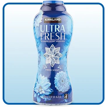 Kirkland Signature Ultra Fresh In-wash Scent Boosters, Fresh Scent, 45.9 oz