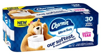 Charmin Ultra Soft Bath Tissue, 2-Ply, 213 Sheets, 30 Rolls
