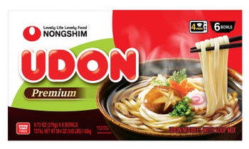 Nongshim Udon Noodles, 9.73 oz, 6-count