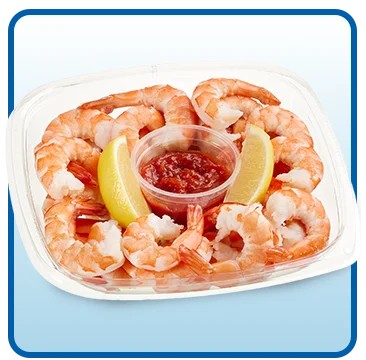 Kirkland Signature Shrimp Cocktail with Cocktail Sauce & Lemon