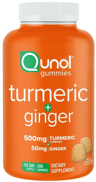 Qunol Turmeric + Ginger Gummies