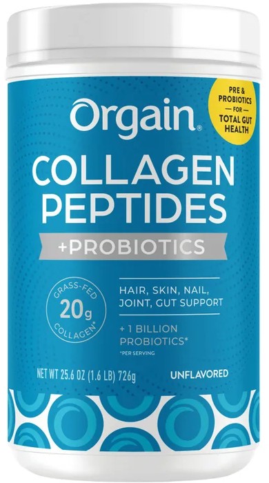 Orgain Collagen Peptides + Probiotics