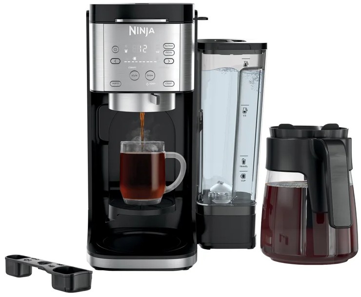 Ninja DualBrew Grounds & Pods Hot & Iced Coffee Maker with Rapid Cold Brew