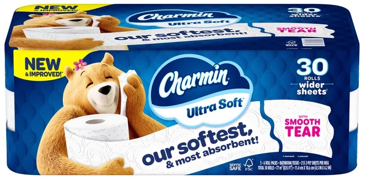 Charmin Ultra Soft Bath Tissue