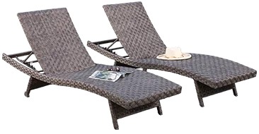 SunVilla Woven Chaise Lounge