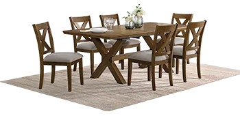 Bryce Dining Table and 6 Chairs