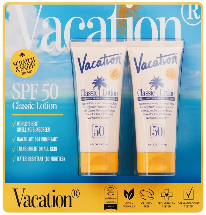Vacation® SPF 50 Classic Lotion Sunscreen