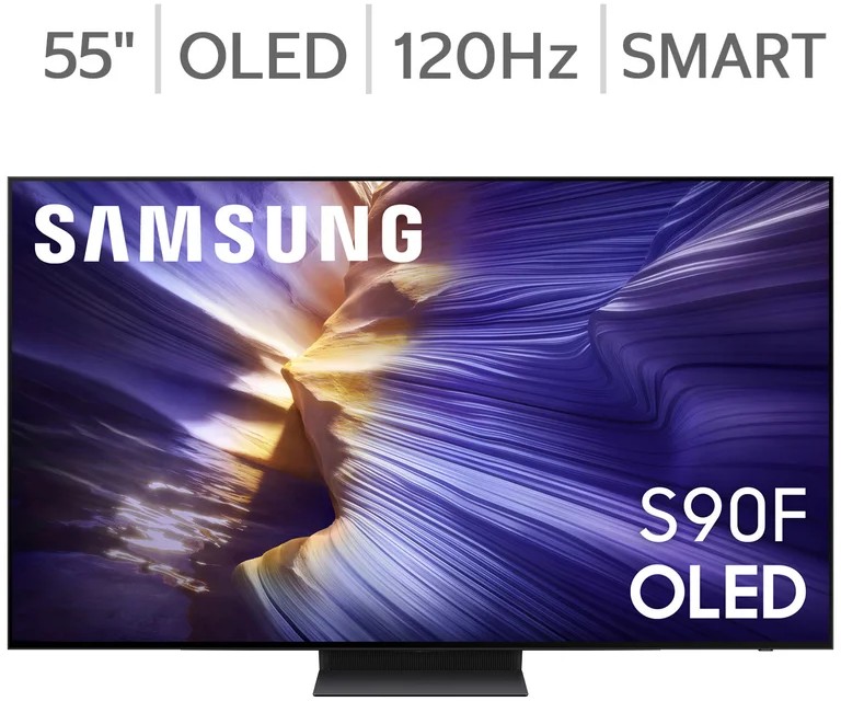 Samsung 55" Class - S90F OLED Series - 4K Vision AI Smart TV