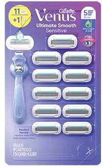 Gillette Venus Ultimate Smooth Sensitive Razor