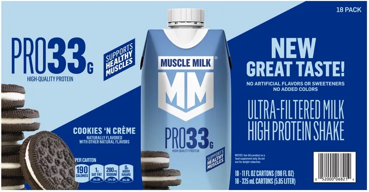 Muscle Milk 33g Protein Ultra-Filtered Milk Shake