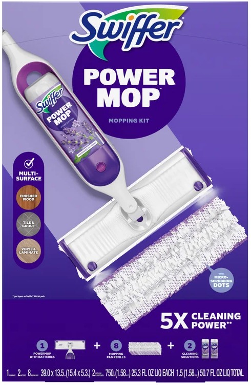Swiffer Power Mop Mopping Kit