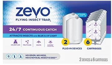 Zevo Flying Insect Trap Starter Kit