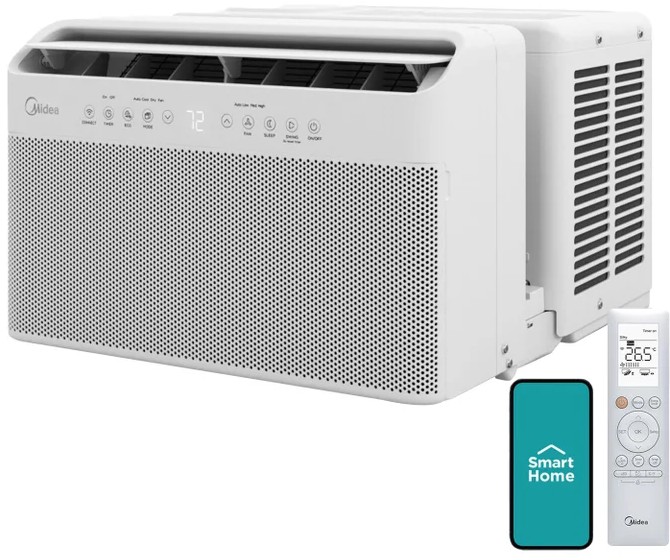 Midea 12000 BTU U-Shape Window Air Conditioner