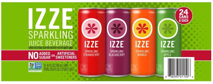 IZZE Sparkling Juice Beverage