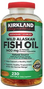 Kirkland Signature Wild Alaskan Fish Oil