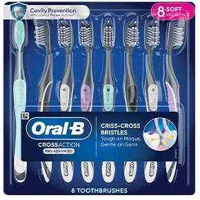 Oral-B CrossAction Pro Advanced Toothbrushes
