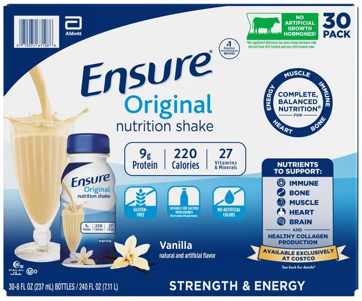 Ensure Original Nutrition Shake