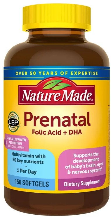 Nature Made Prenatal Multi + DHA