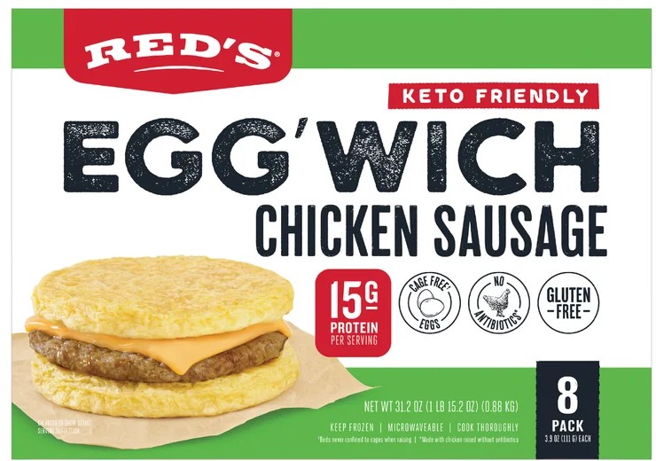 Red's Chicken Sausage Egg'wich