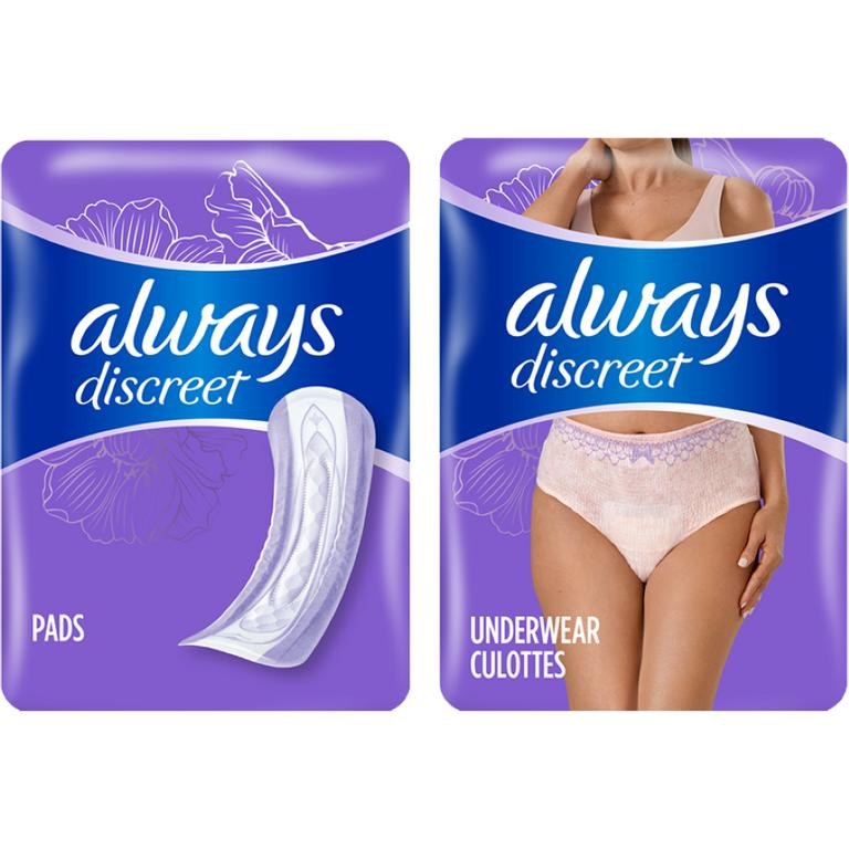 Always Discreet Incontinence