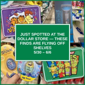 Just Spotted at the Dollar Store — These Finds Are Flying Off Shelves (5/30 – 6/6)